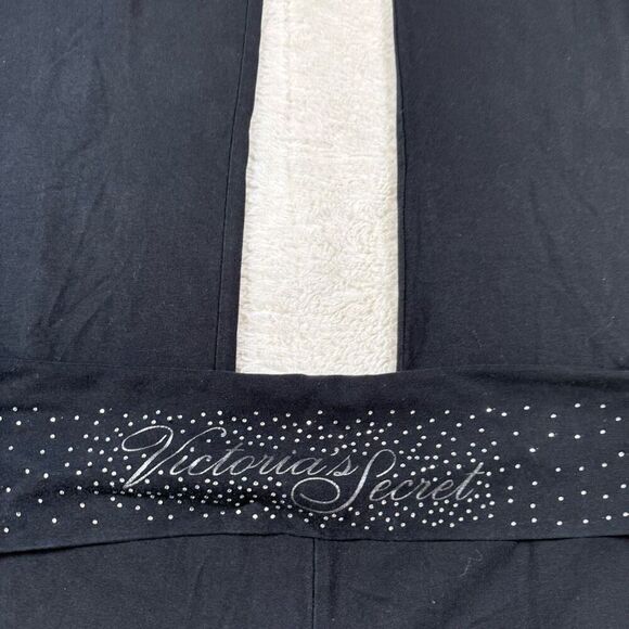 Vintage Y2K Victoria Secret Bling Rhinestone Foldover Bootcut Yoga Pants Legging - Picture 3 of 7